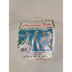 Merri Mac Christmas Kits Makes 12 Angel Ornaments W/Birthstones Each Month New